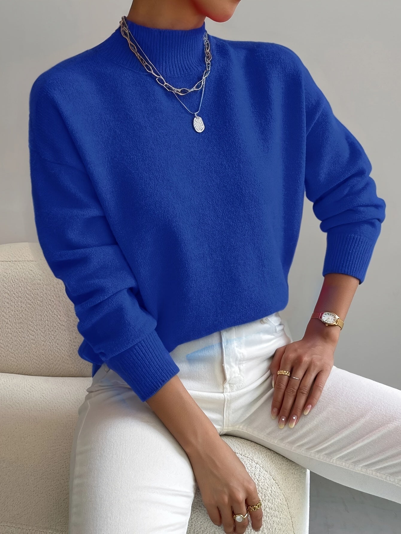 Women's Turtleneck Sweater Elegant