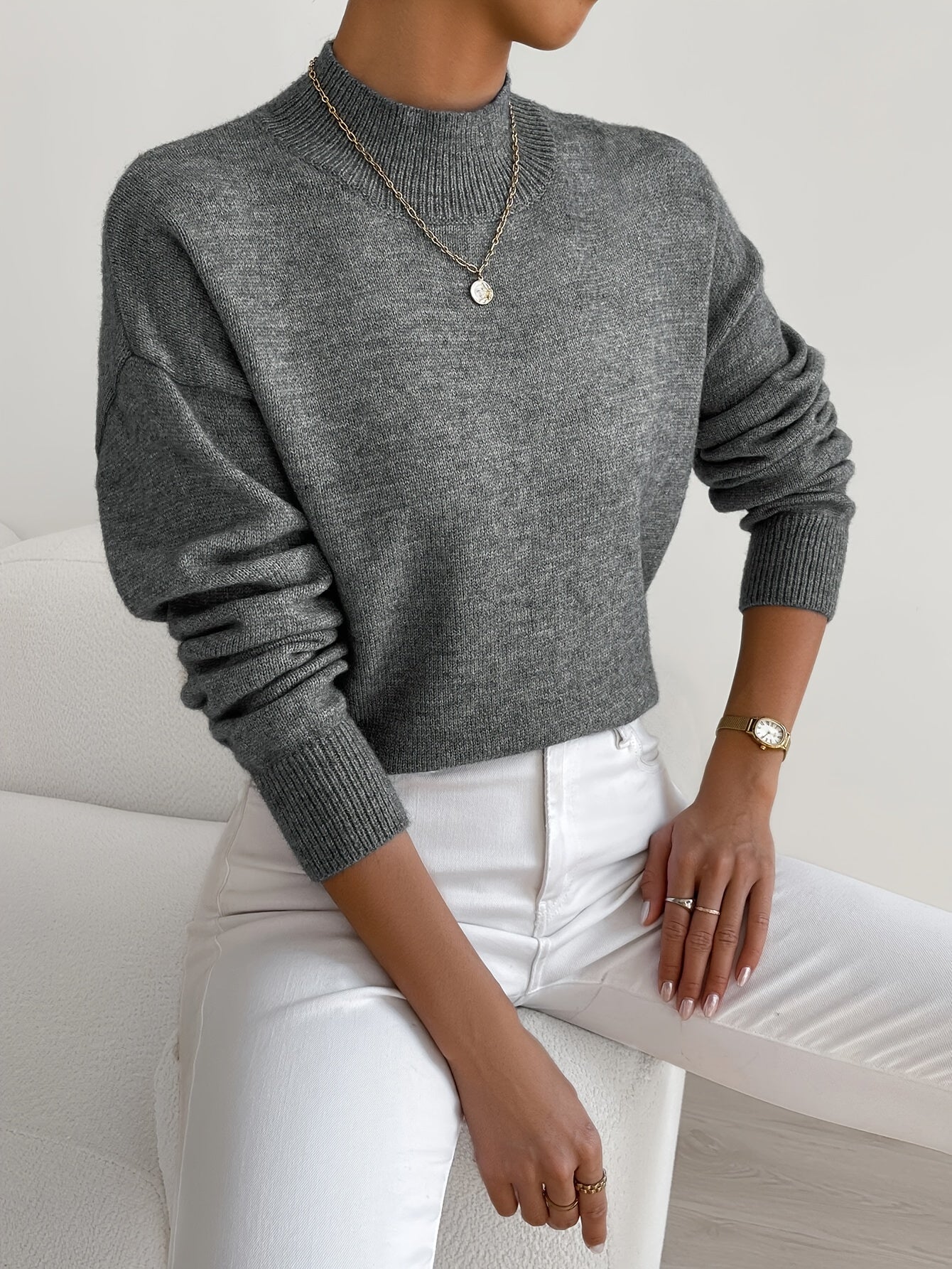Women's Turtleneck Sweater Elegant