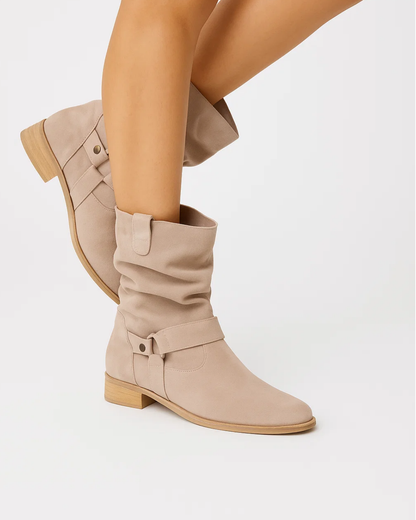 Women's Ankle Boots Stylish Block Heel