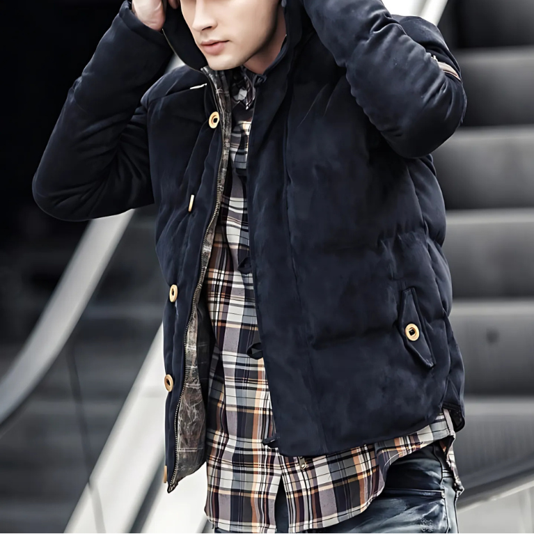 Warm Padded Waterproof Parka Coat
