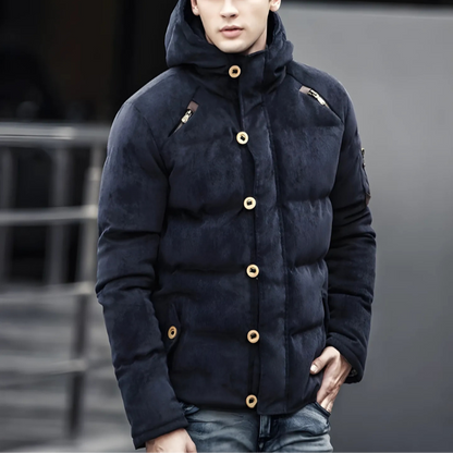 Warm Padded Waterproof Parka Coat