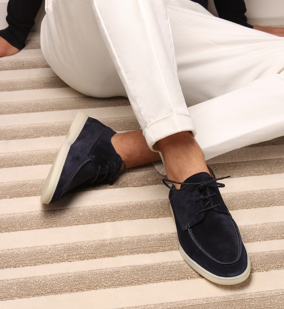 Classic Brown Slip On Shoes