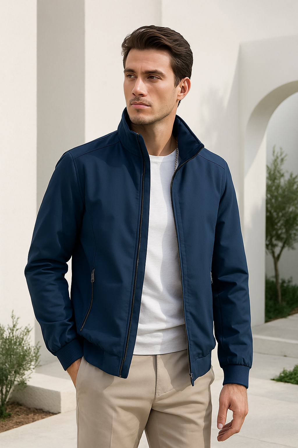 Slim Fit Men's Waterproof Jacket