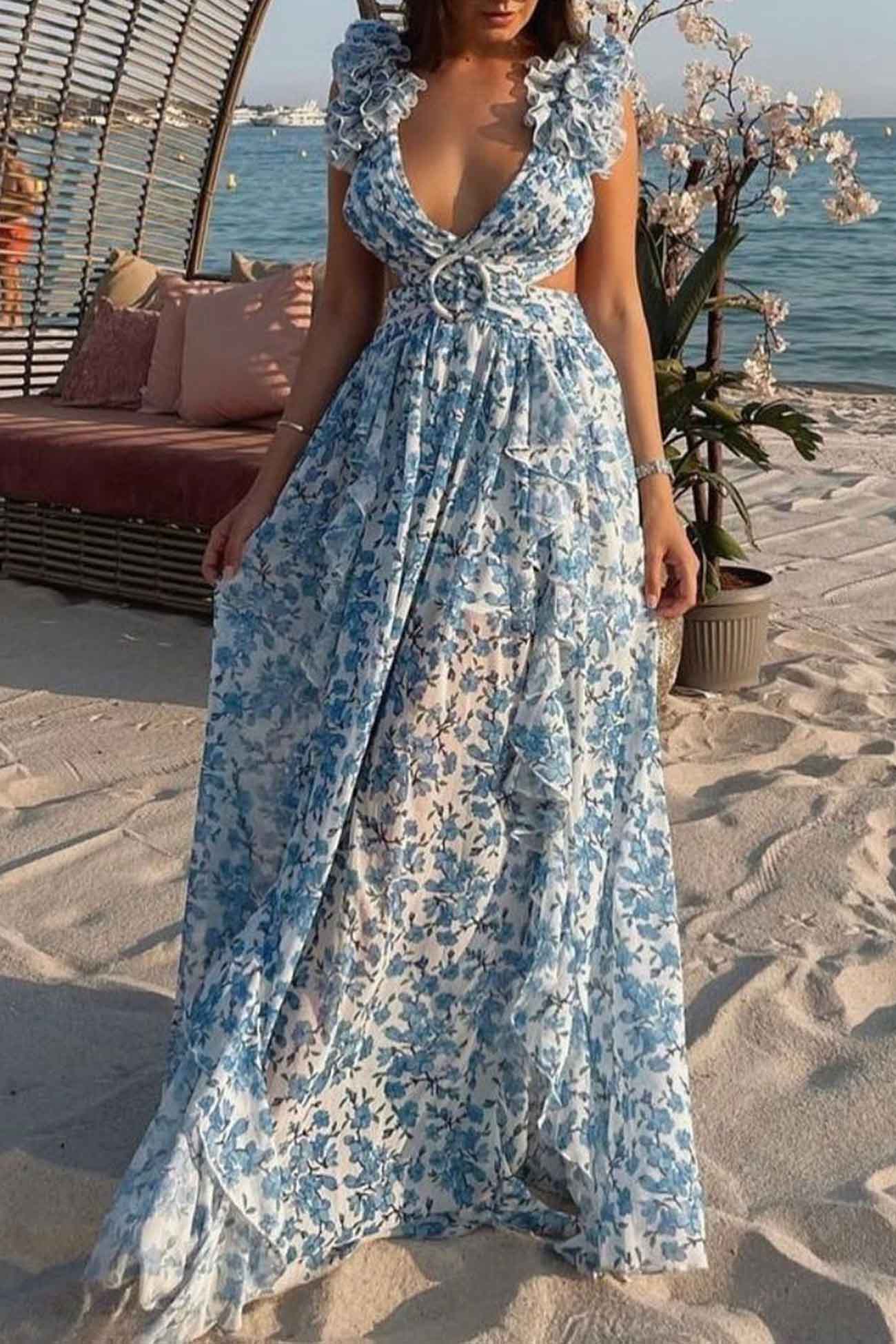 Beautiful Floral Sundress for Women