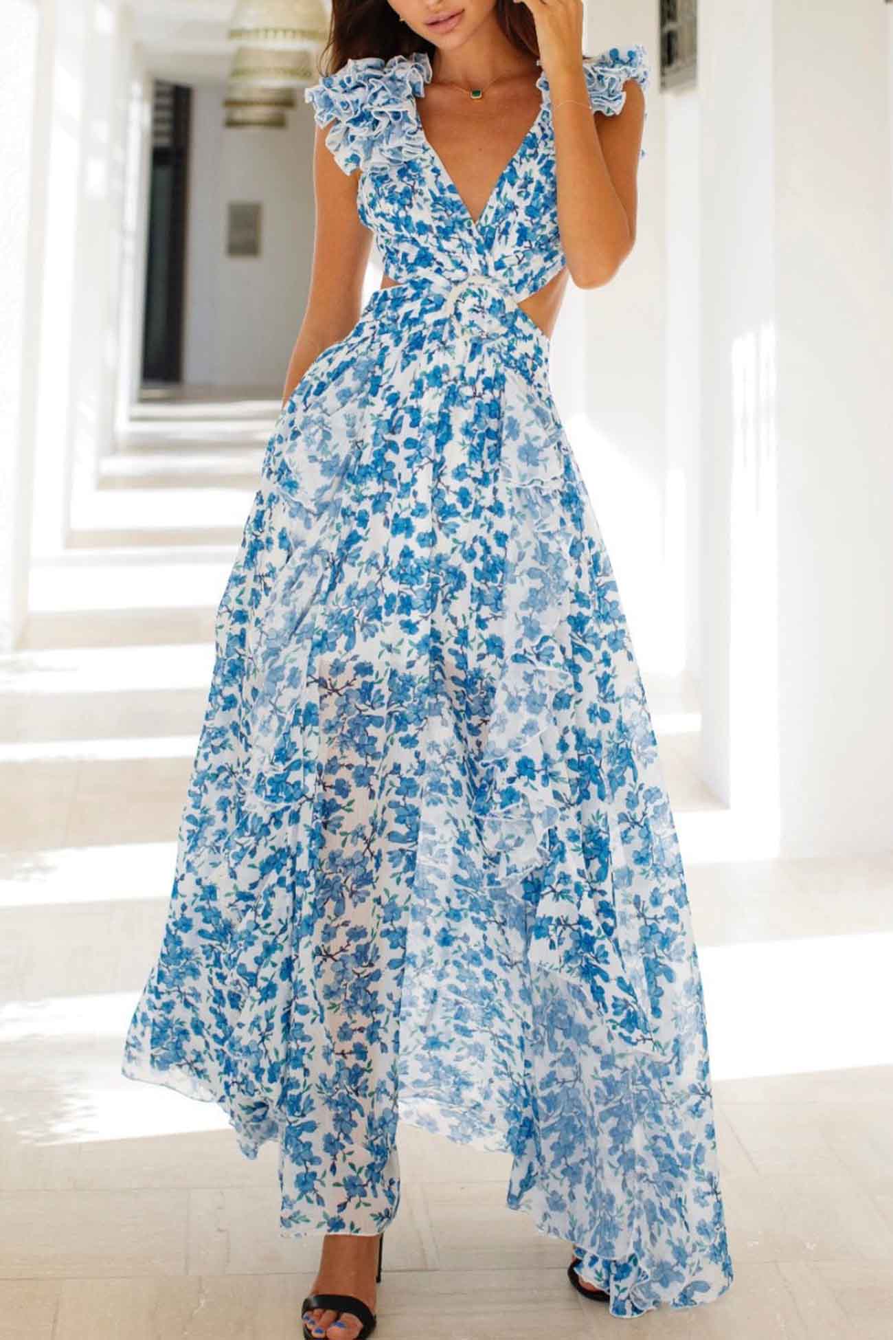 Beautiful Floral Sundress for Women
