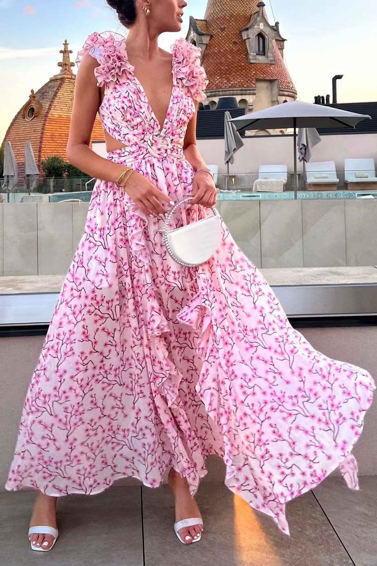 Beautiful Floral Sundress for Women