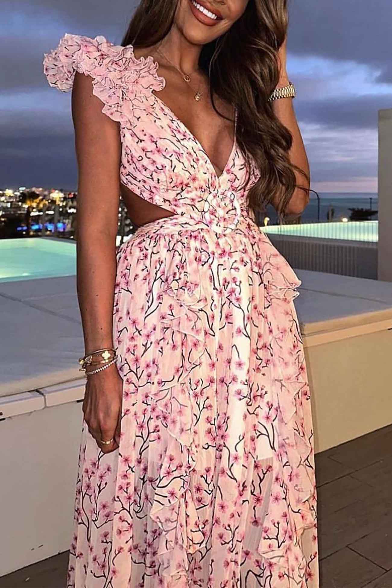 Beautiful Floral Sundress for Women