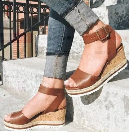 Relaxed Fit Flat Summer Sandals