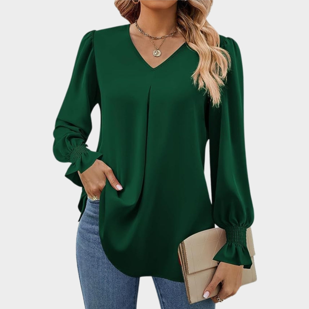 Ladies Classic V Neck Top