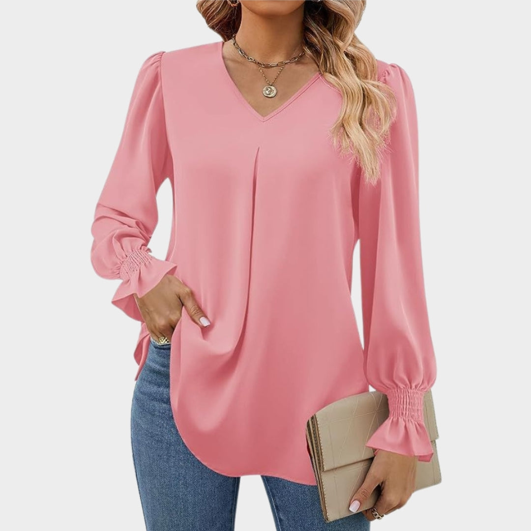Ladies Classic V Neck Top