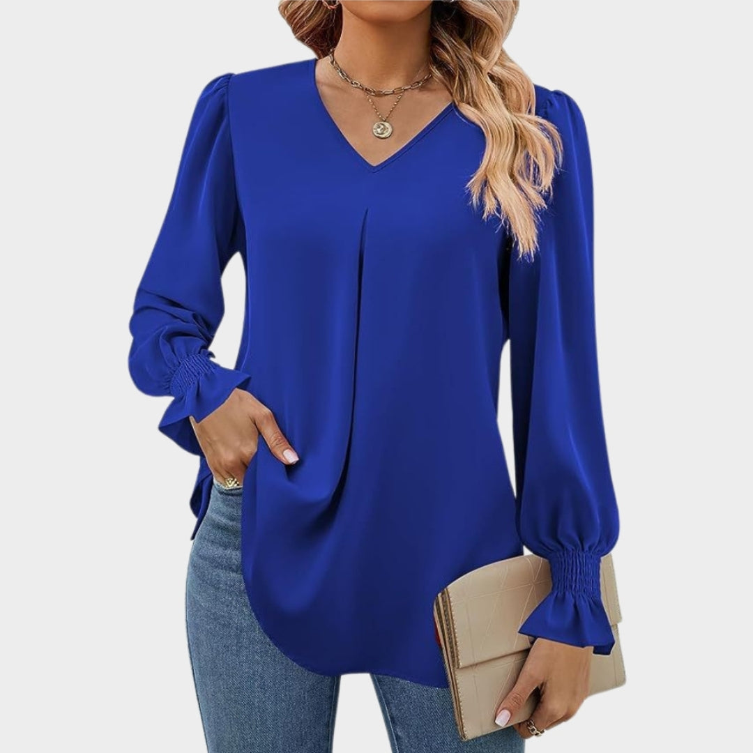 Ladies Classic V Neck Top