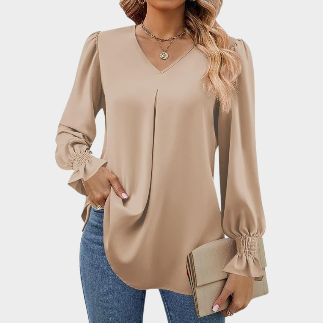 Ladies Classic V Neck Top