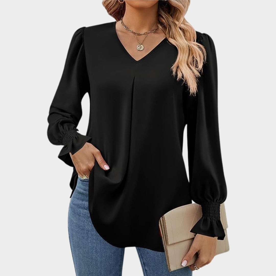 Ladies Classic V Neck Top