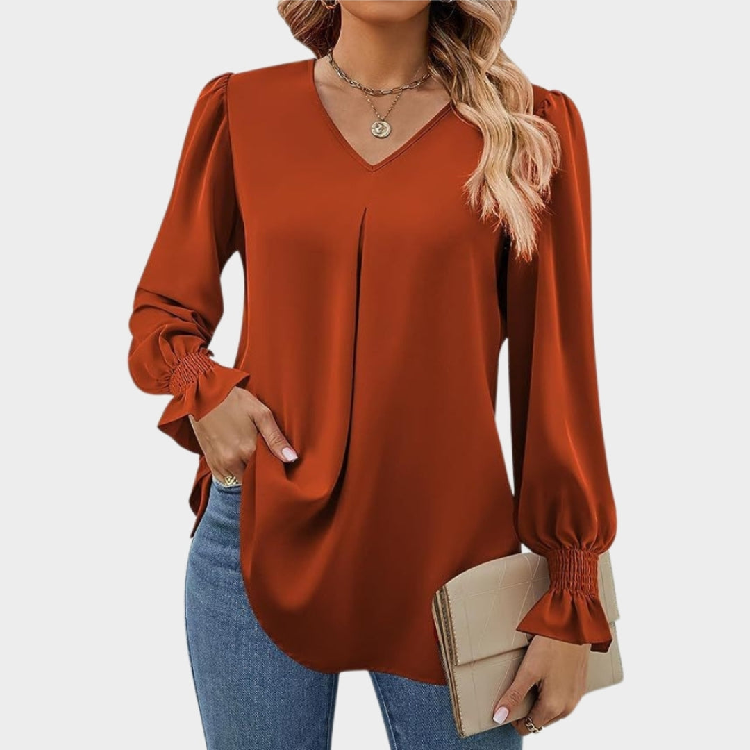 Ladies Classic V Neck Top
