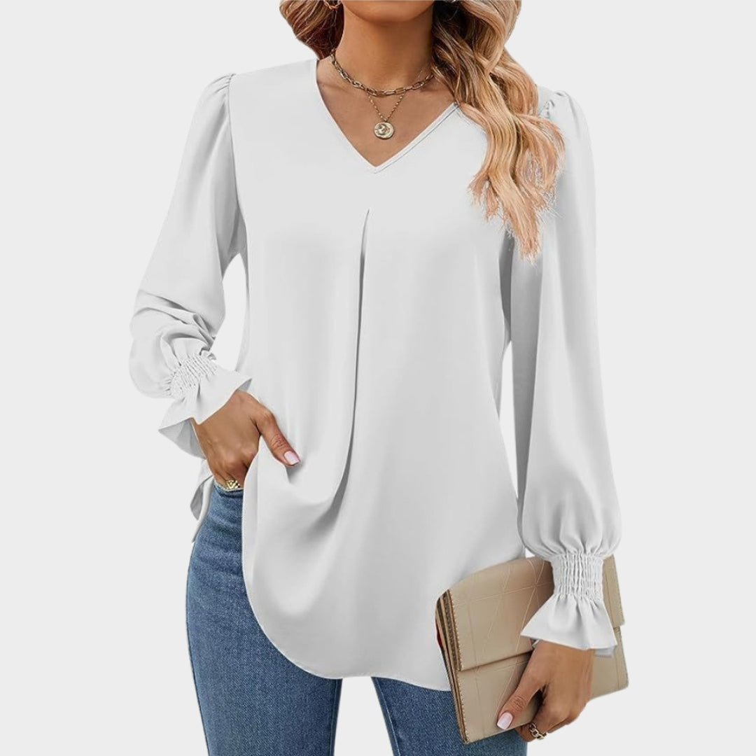 Ladies Classic V Neck Top