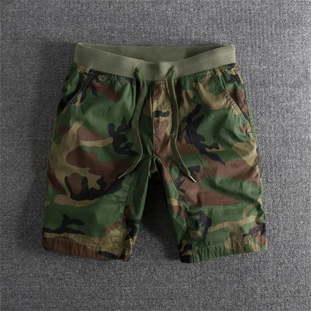Men's Tactical Camo Cotton Shorts
