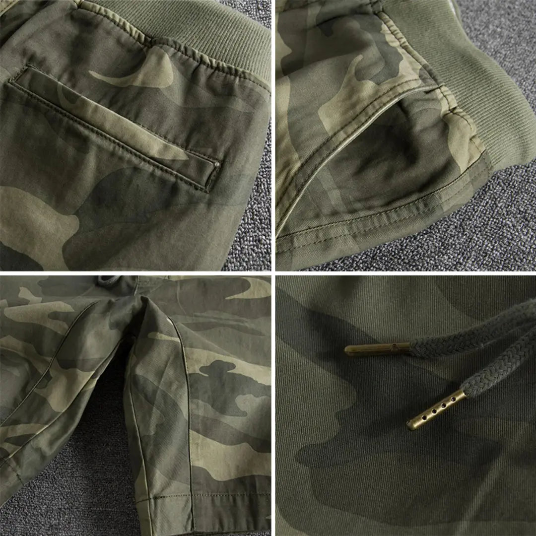 Men's Tactical Camo Cotton Shorts
