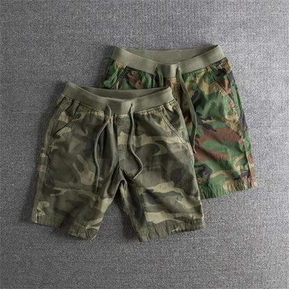 Men's Tactical Camo Cotton Shorts