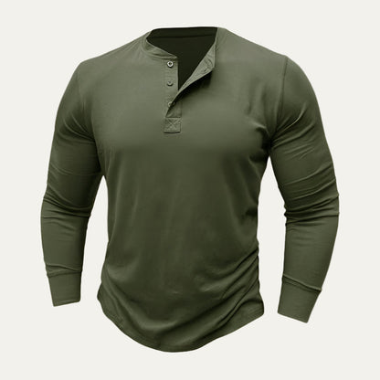 Men's Sporty Long Sleeve Casual Shirt
