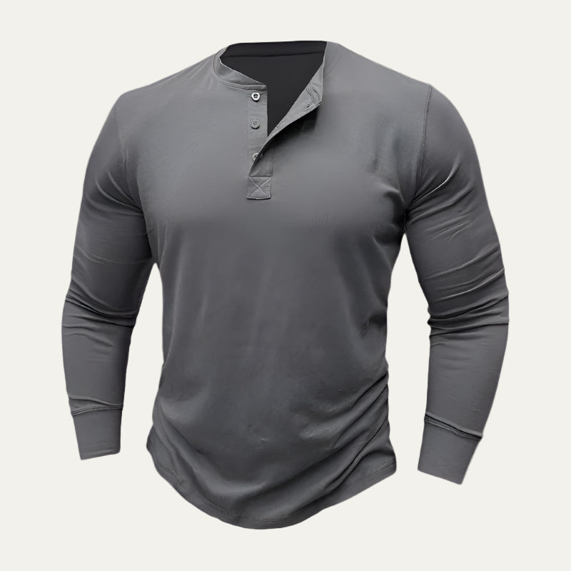 Men's Sporty Long Sleeve Casual Shirt