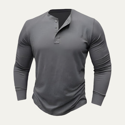 Men's Sporty Long Sleeve Casual Shirt