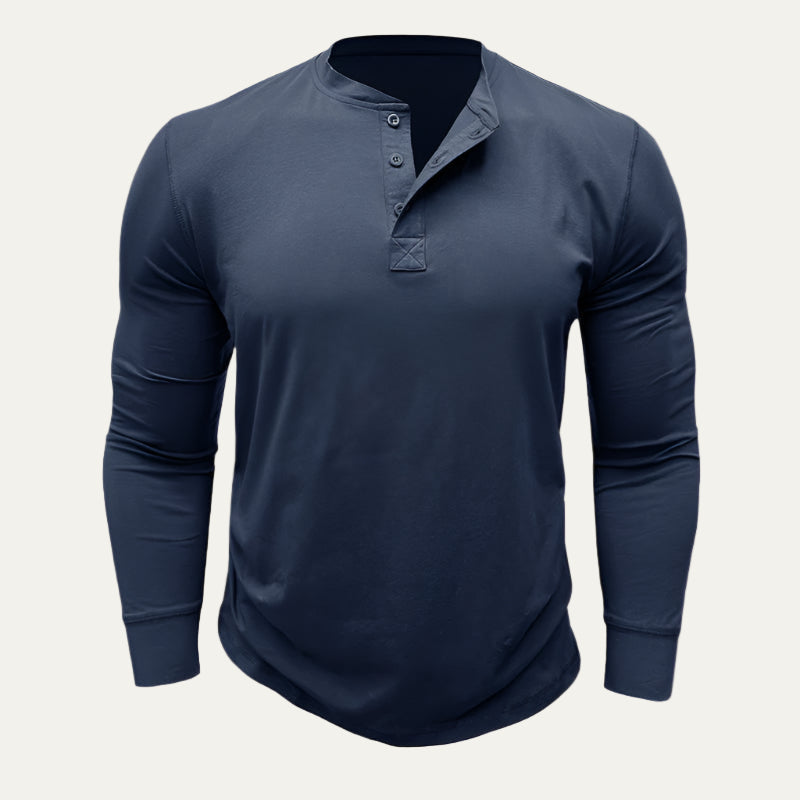 Men's Sporty Long Sleeve Casual Shirt
