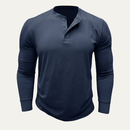 Men's Sporty Long Sleeve Casual Shirt