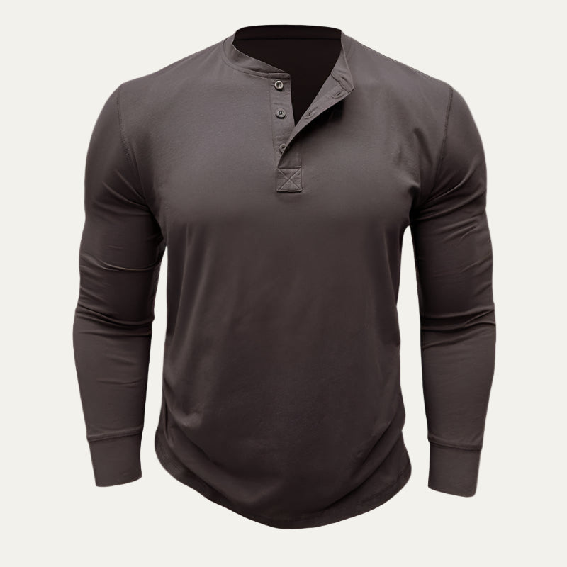 Men's Sporty Long Sleeve Casual Shirt