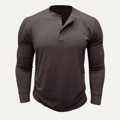 Men's Sporty Long Sleeve Casual Shirt