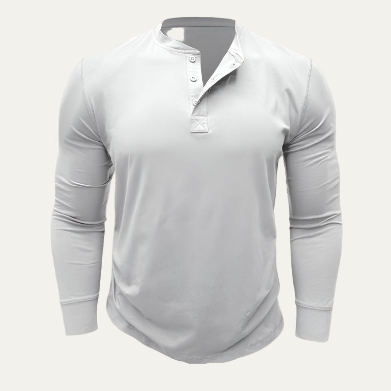 Men's Sporty Long Sleeve Casual Shirt