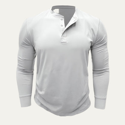 Men's Sporty Long Sleeve Casual Shirt