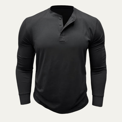 Men's Sporty Long Sleeve Casual Shirt