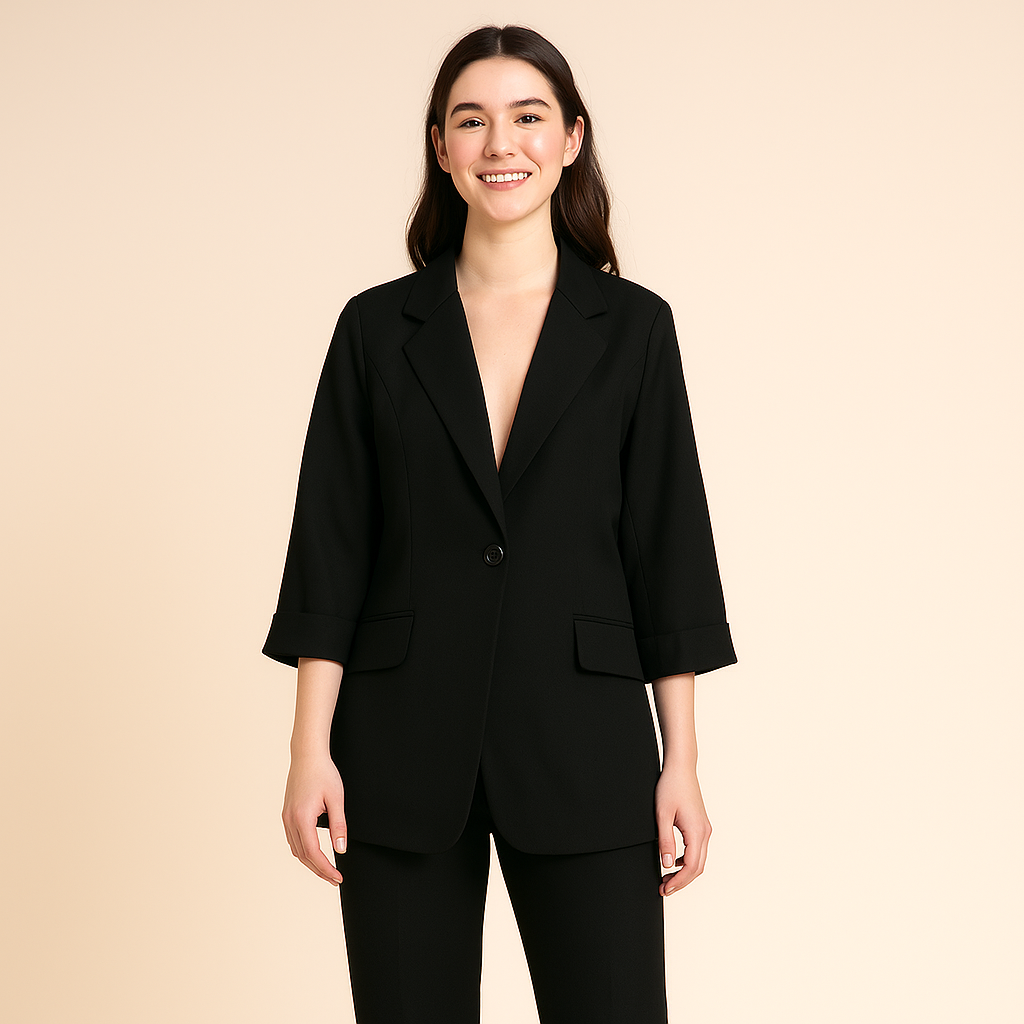 Timeless Matte Quarter Sleeve Coat