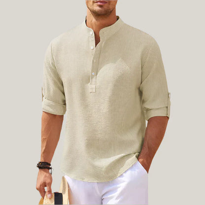 Breathable Linen Shirt for Men