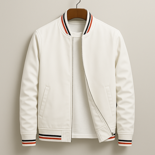 Men's Classic Fall Bomber Jacket with Slim Fit - OutfitLondon