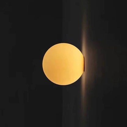 Stylish Soft Glass LED Wall Light Fixtures