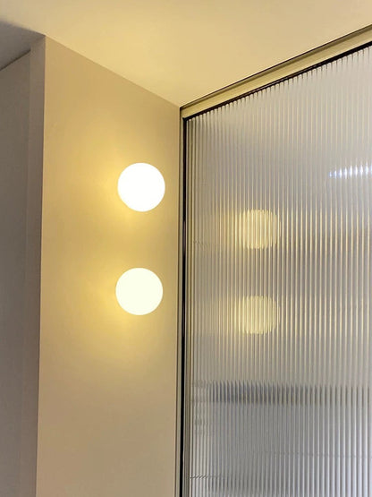 Stylish Soft Glass LED Wall Light Fixtures