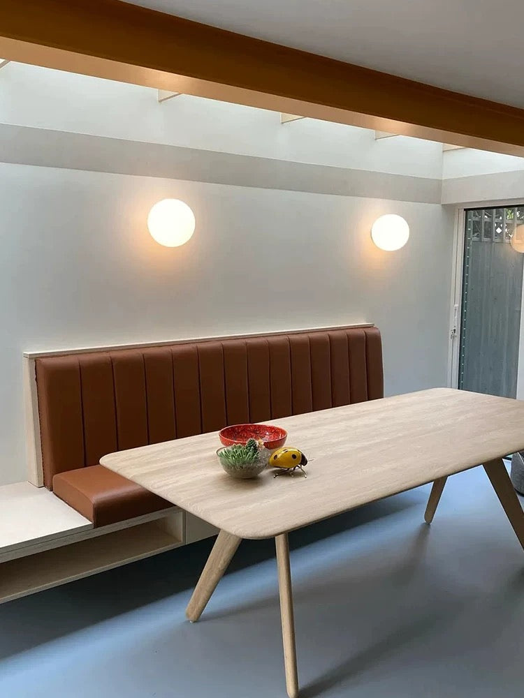 Stylish Soft Glass LED Wall Light Fixtures