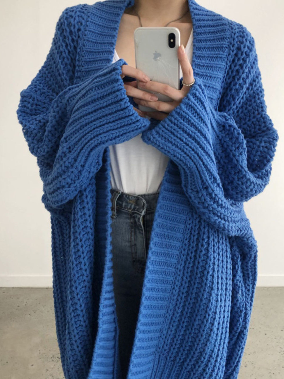 Cozy Women's Oversized Soft Knit Cardigan Sweater