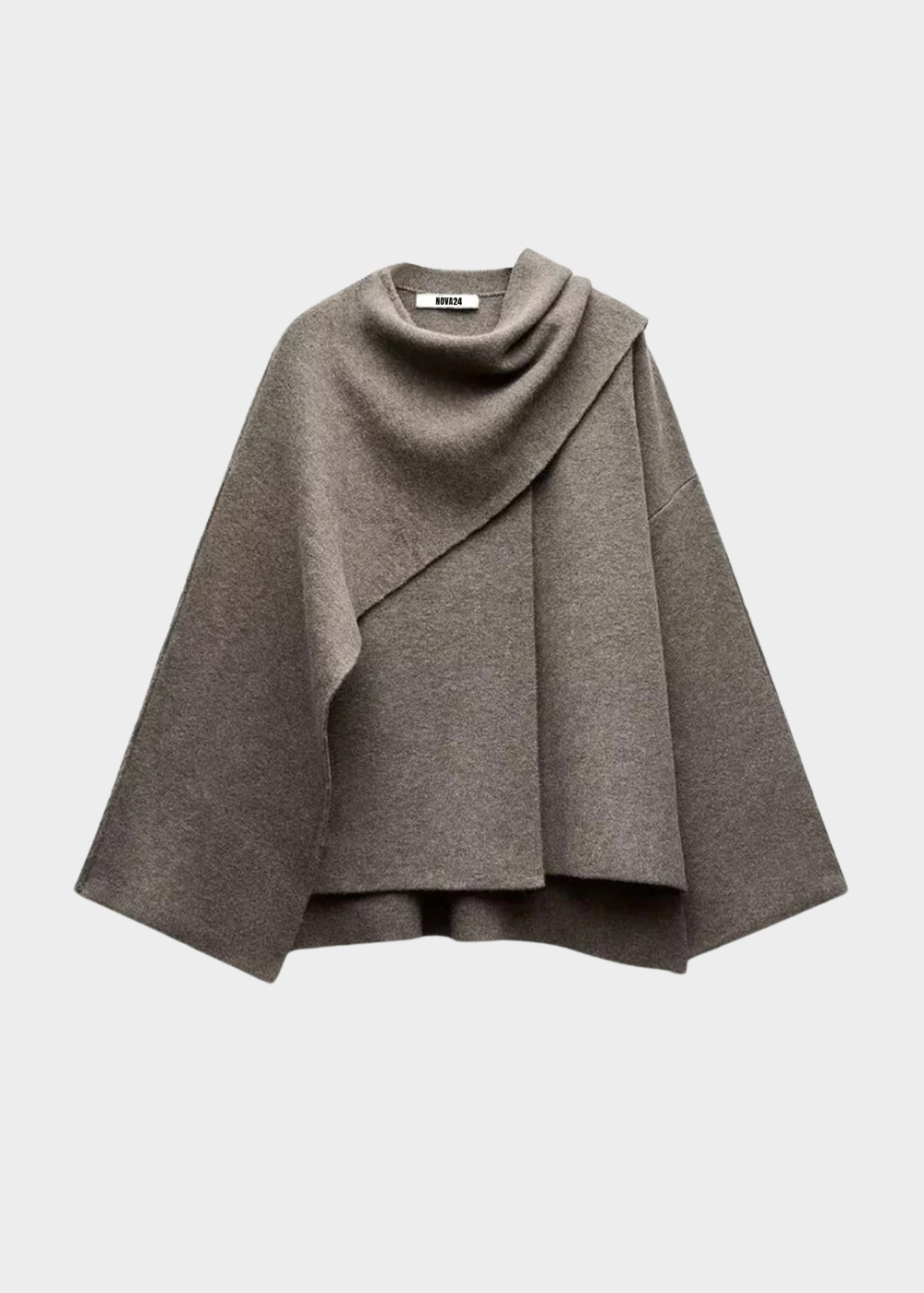 Stylish Ladies Wrap Coat