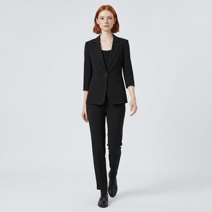 Women's 2 Piece Suit Slim Fit Jacket and Trousers