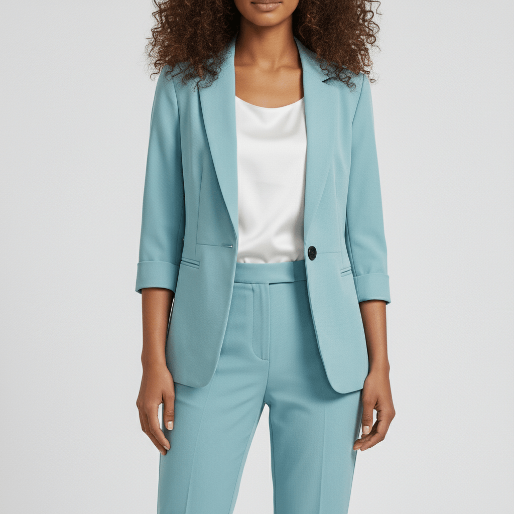 Women's 2 Piece Suit Slim Fit Jacket and Trousers