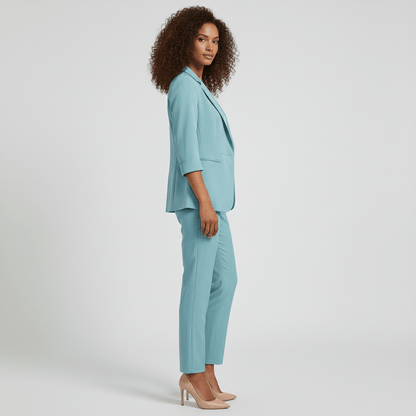 Women's 2 Piece Suit Slim Fit Jacket and Trousers