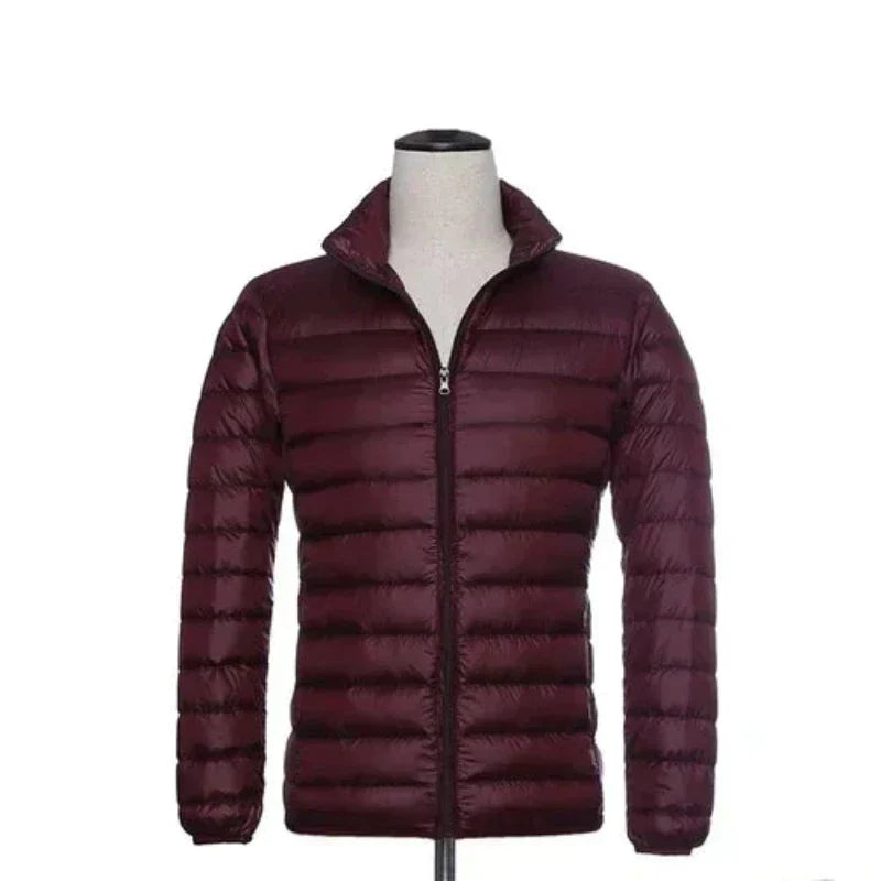 Men's Lightweight Hooded Jacket: Slim and Water Resistant