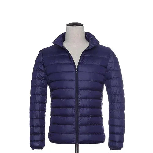 Men's Lightweight Hooded Jacket: Slim and Water Resistant
