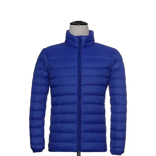 Men's Lightweight Hooded Jacket: Slim and Water Resistant