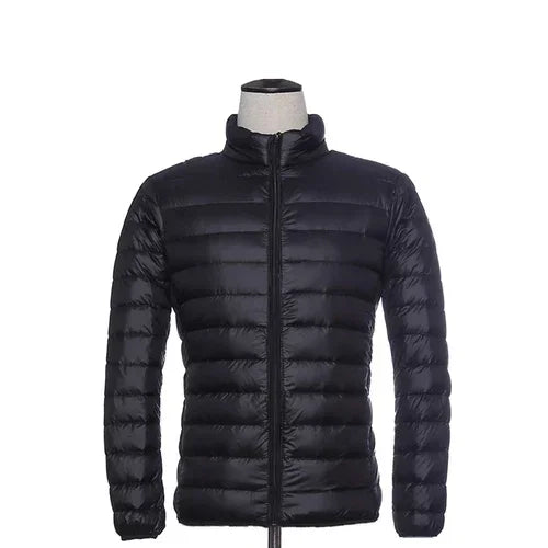 Men's Lightweight Hooded Jacket: Slim and Water Resistant