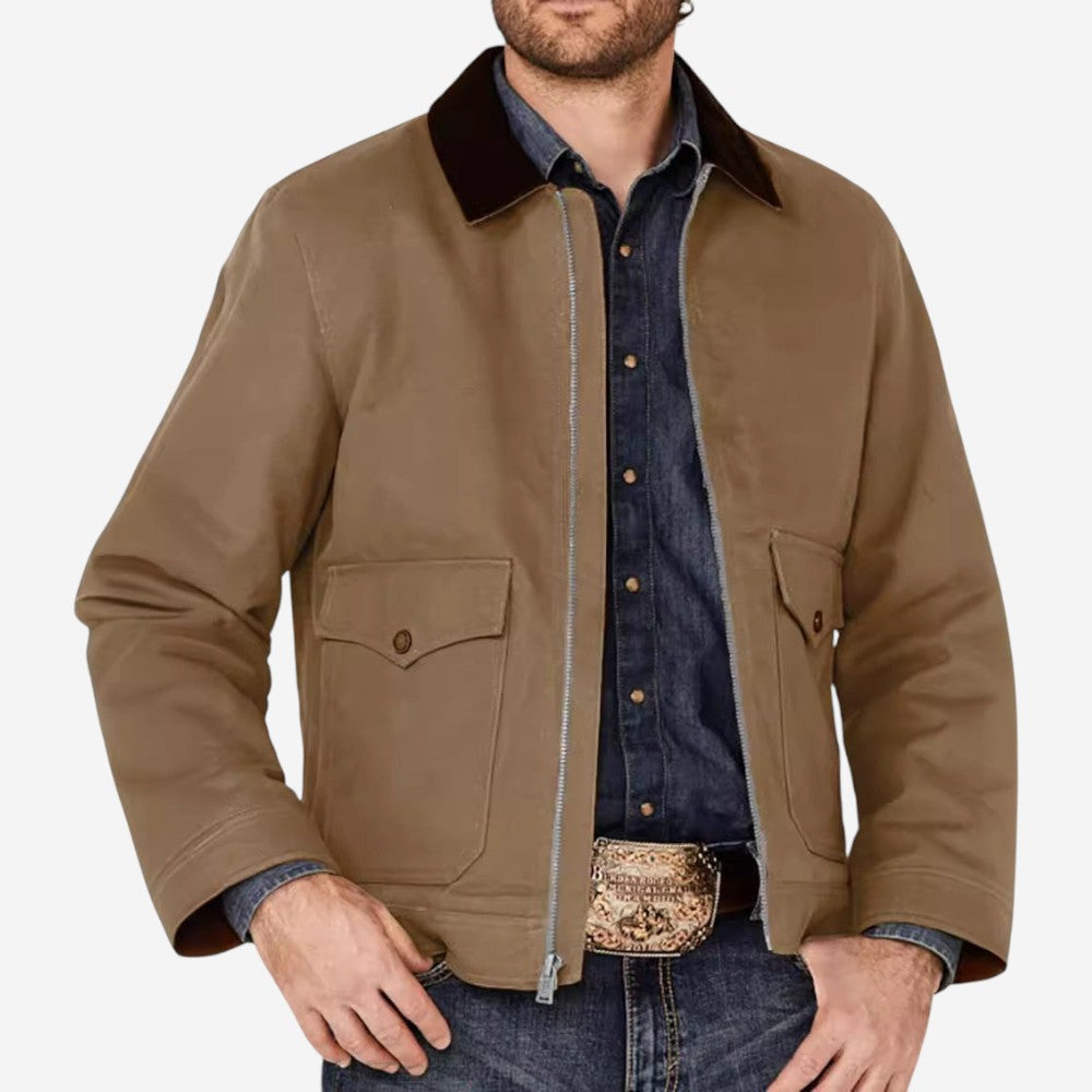 Soft Fleece Zip Up Jacket - OutfitLondon