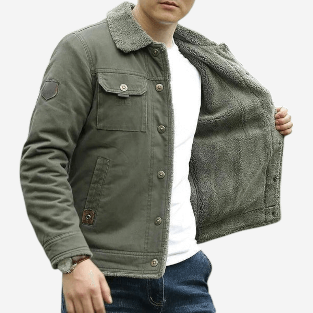 Fleece Lined Winter Coat - OutfitLondon