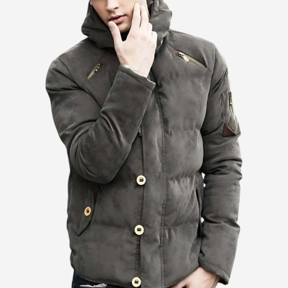 Warm Waterproof Padded Jacket - OutfitLondon